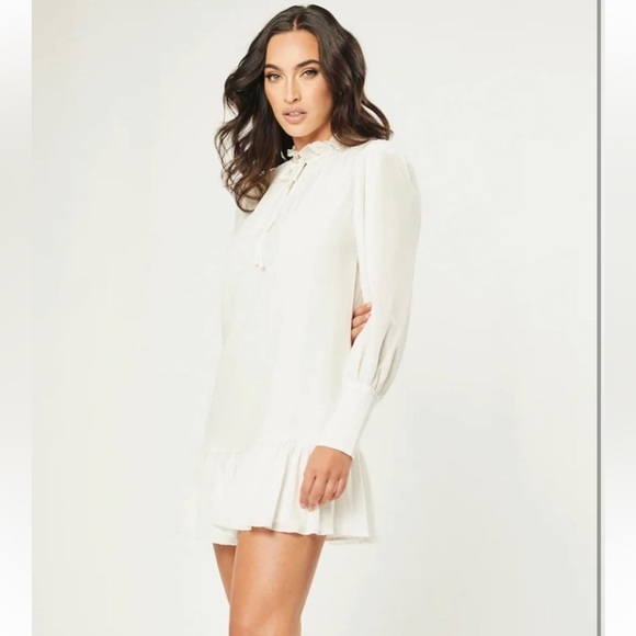 Ladaire Josie Silk Dress in White - Picture 1 of 10